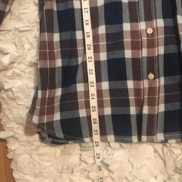 Men’s Carbon 2 Cobalt 100% Cotton Shirt - Size Medium - Picture 7 of 8